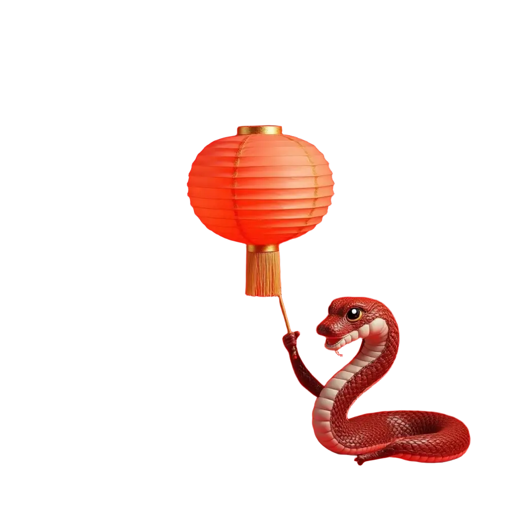 Snake with Lantern